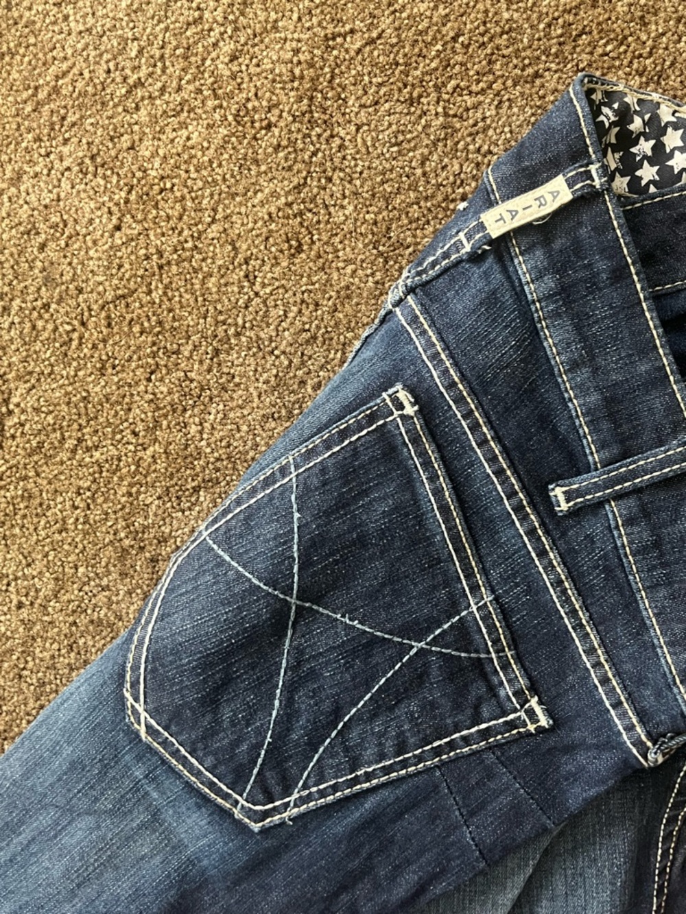 Ariat Women's Dark Blue Skinny Jeans - Picture 3 of 3
